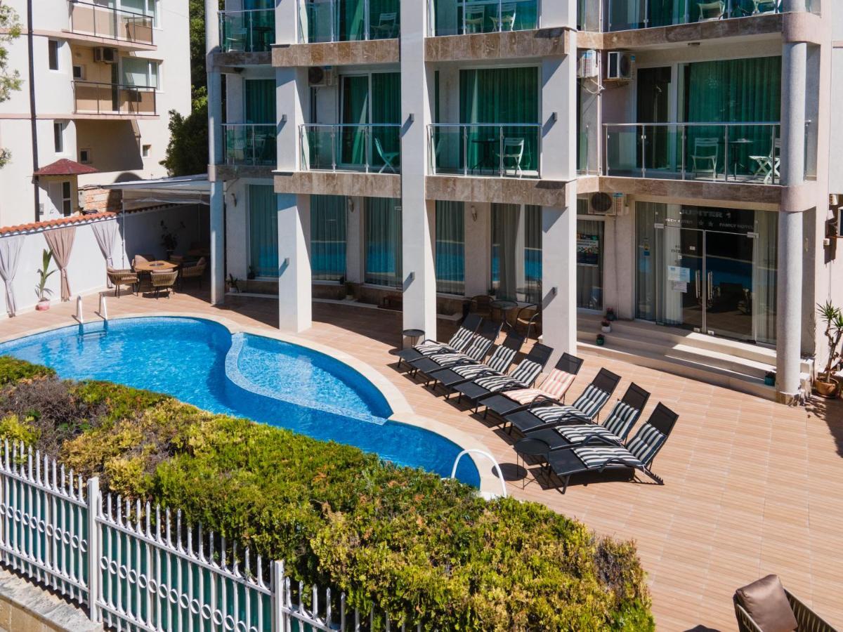 Jupiter 1 Family Hotel Balchik Eksteriør billede