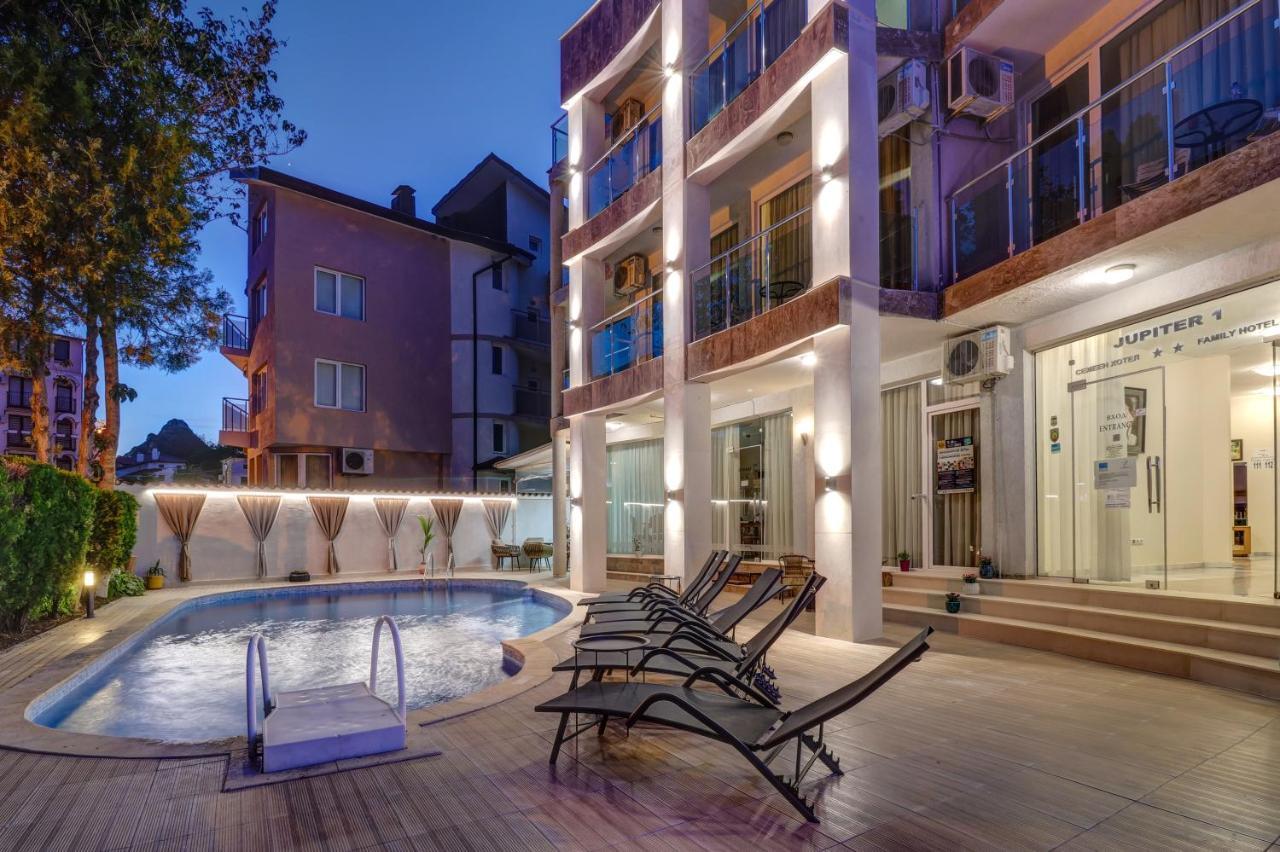 Jupiter 1 Family Hotel Balchik Eksteriør billede